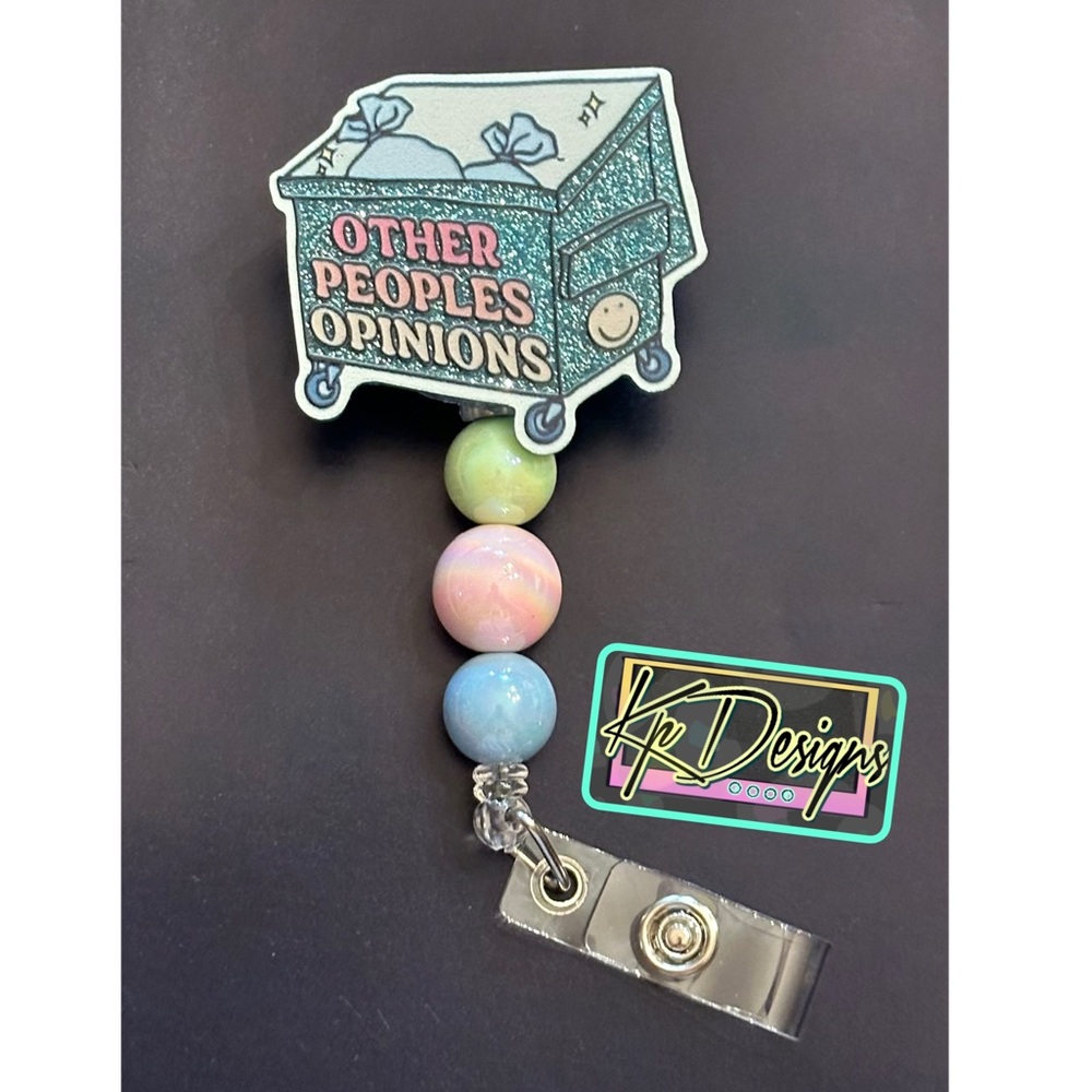 Custom badge reel